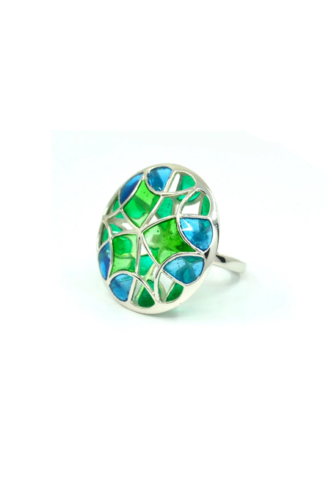 Psychedelic rings - Green