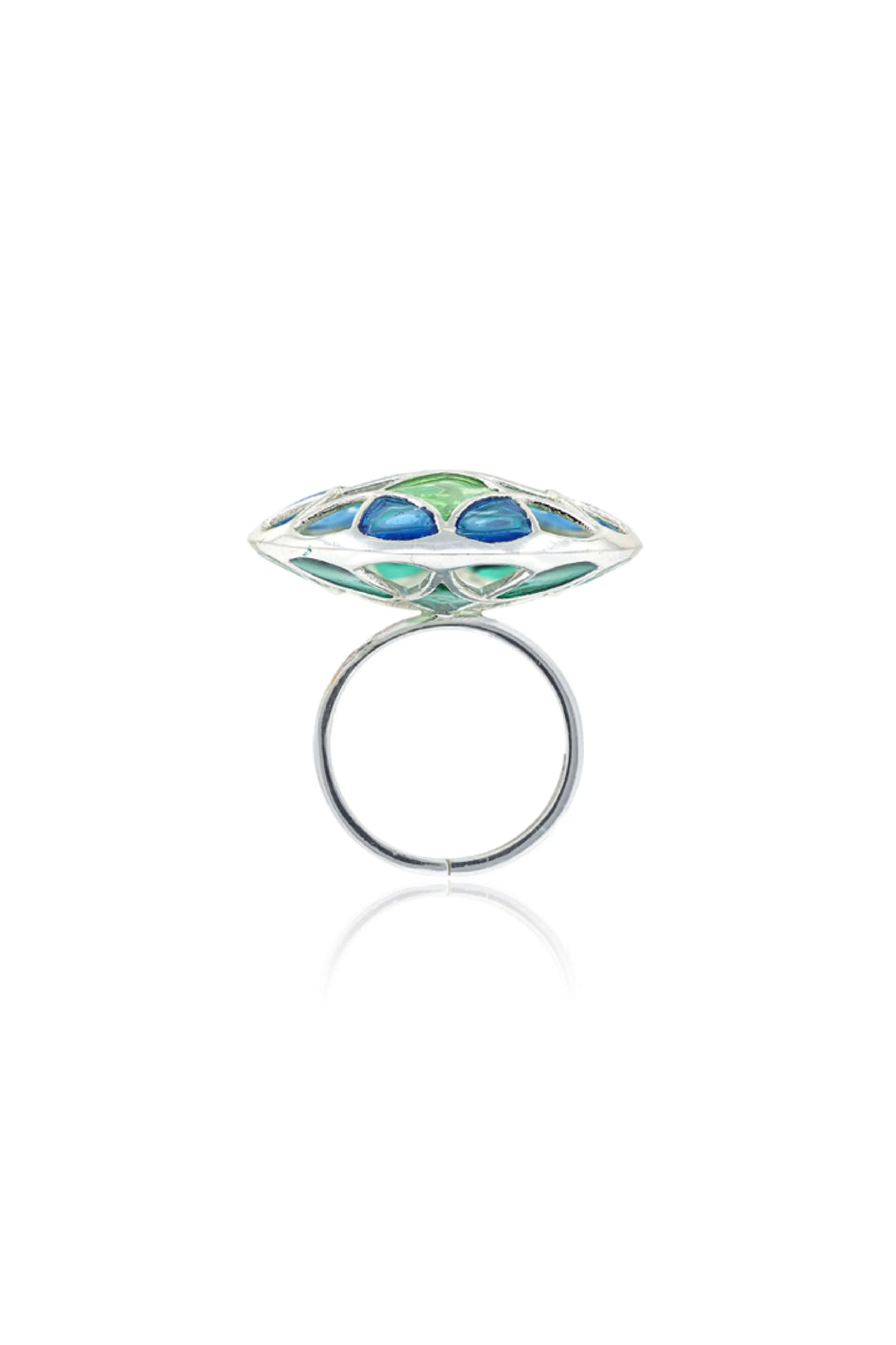 Psychedelic rings - Green