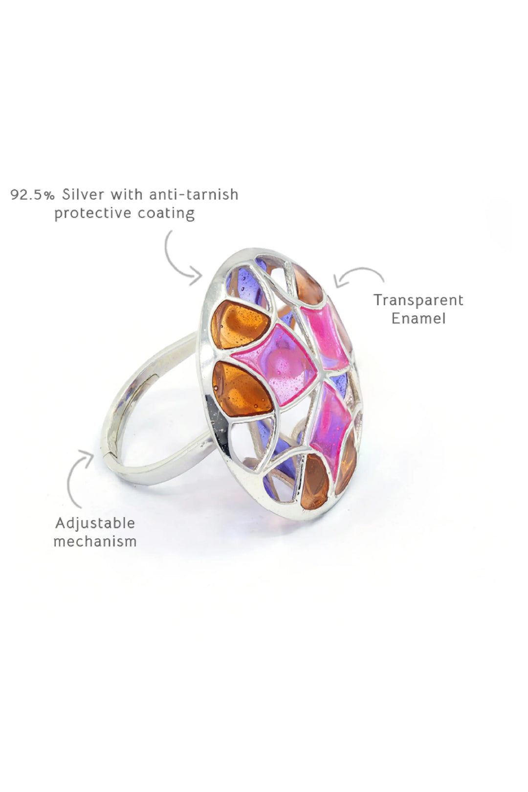 Psychedelic rings - Pink
