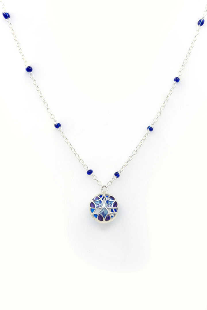 Chaos charm neckchain - Blue