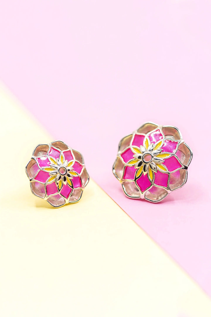 Pink Gulaal Sherwani Buttons
