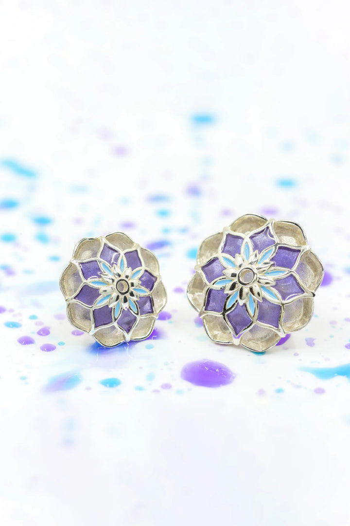 Purple Gulaal Sherwani Buttons