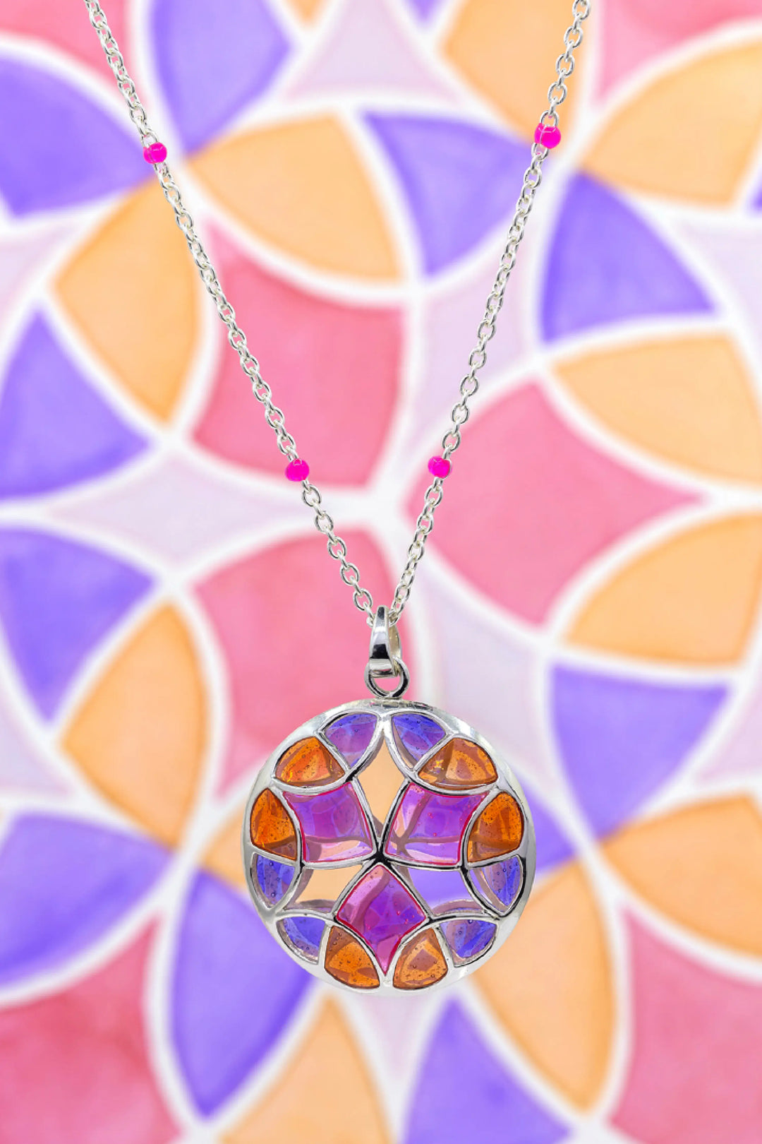 Treasure Pendant  - Pink