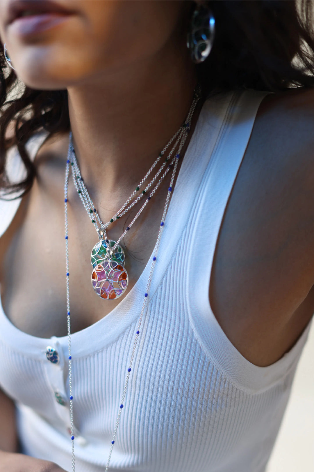Treasure Pendant  - Pink