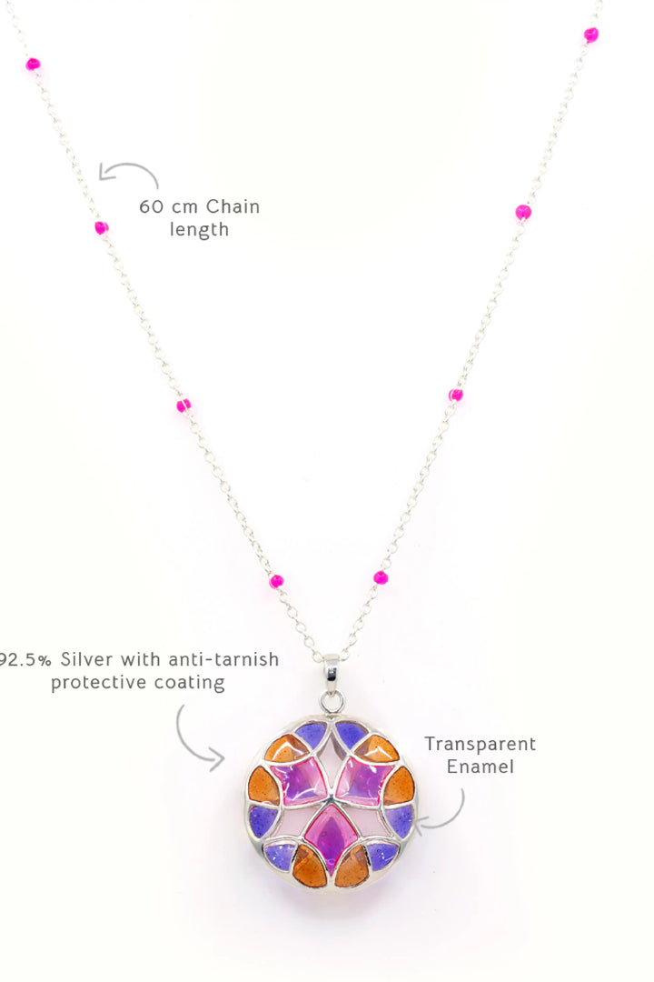 Treasure Pendant  - Pink