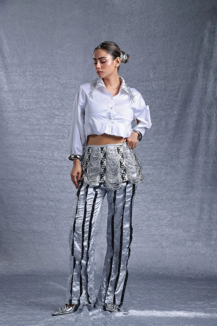 Soleil Crop Bracelet Shirt