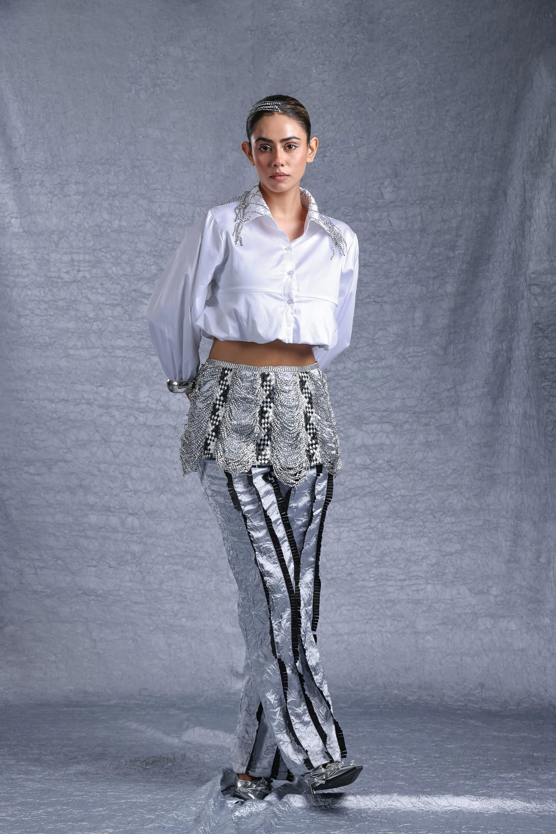 Soleil Crop Bracelet Shirt