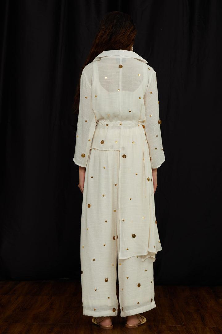 Long & short drawstring tunic set
