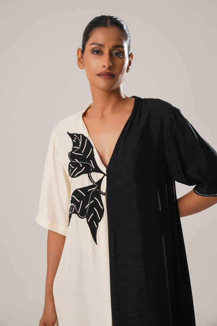MJ BOX PLEAT DRESS