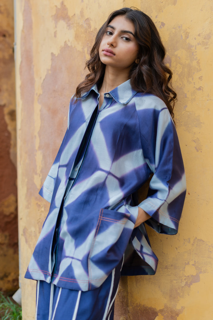 AURORA TOP & LUNA PANTS BLUE
