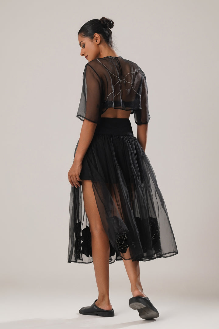 MJ WRAP SKIRT