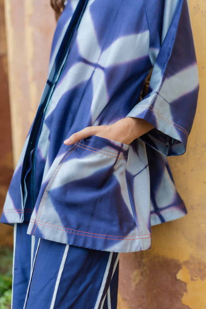 AURORA TOP & LUNA PANTS BLUE