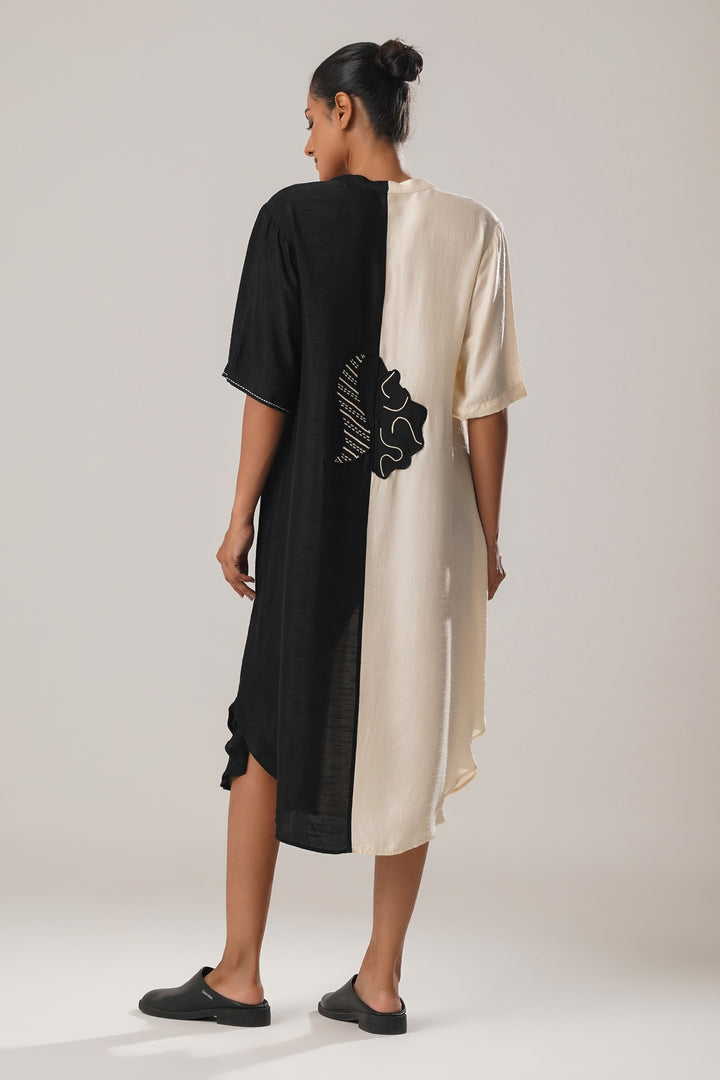 MJ BOX PLEAT DRESS