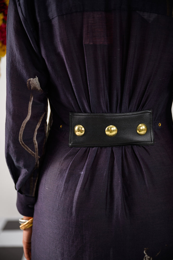 ANTIQUE BLOOM SHIRT DRESS