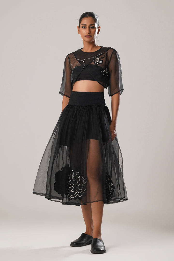 MJ WRAP SKIRT