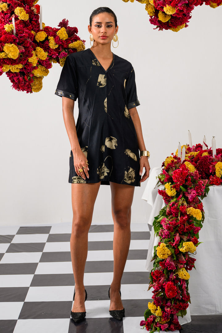 NOCTURNE CUT OUT MIDI DRESS
