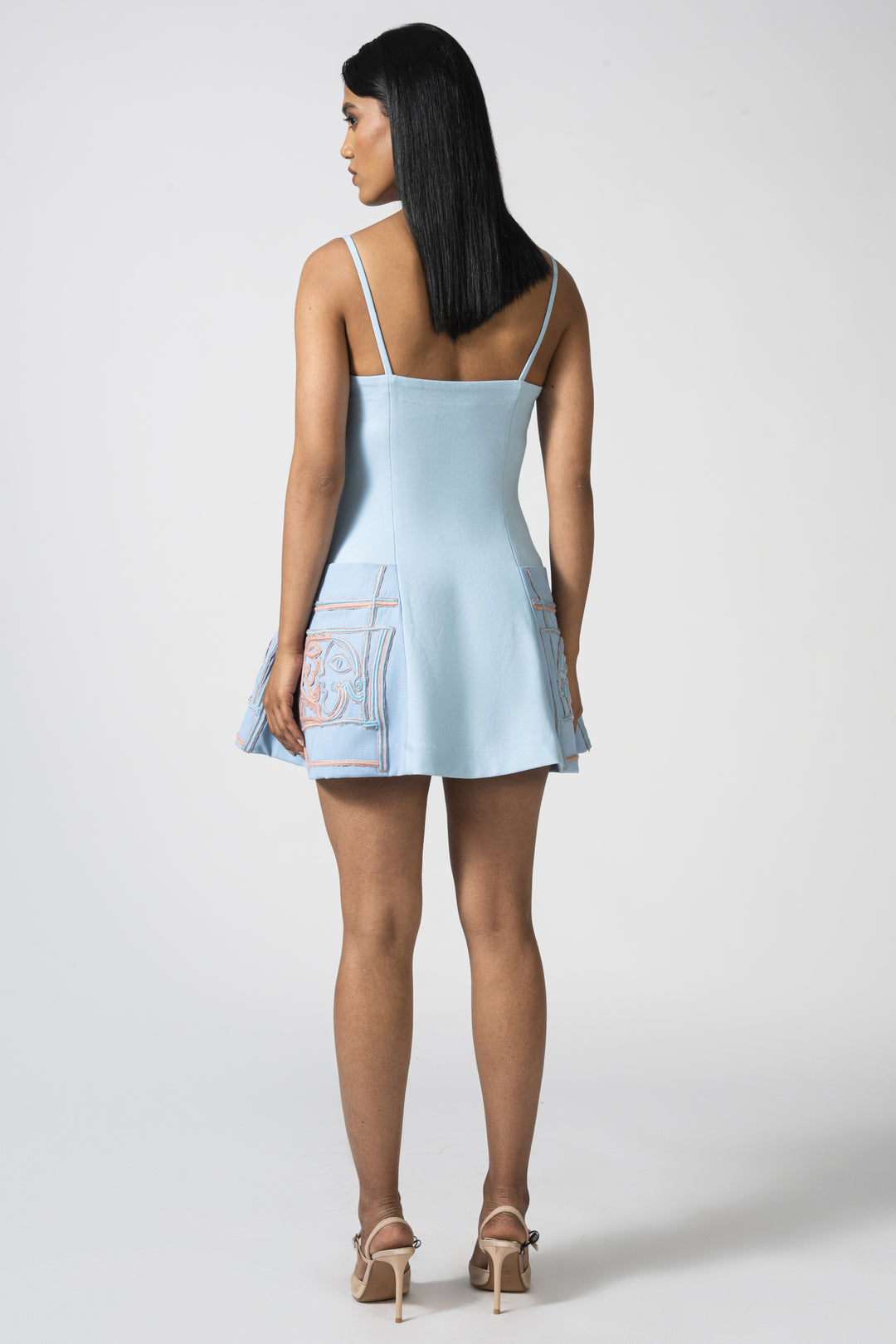 Riviera Blu mini dress