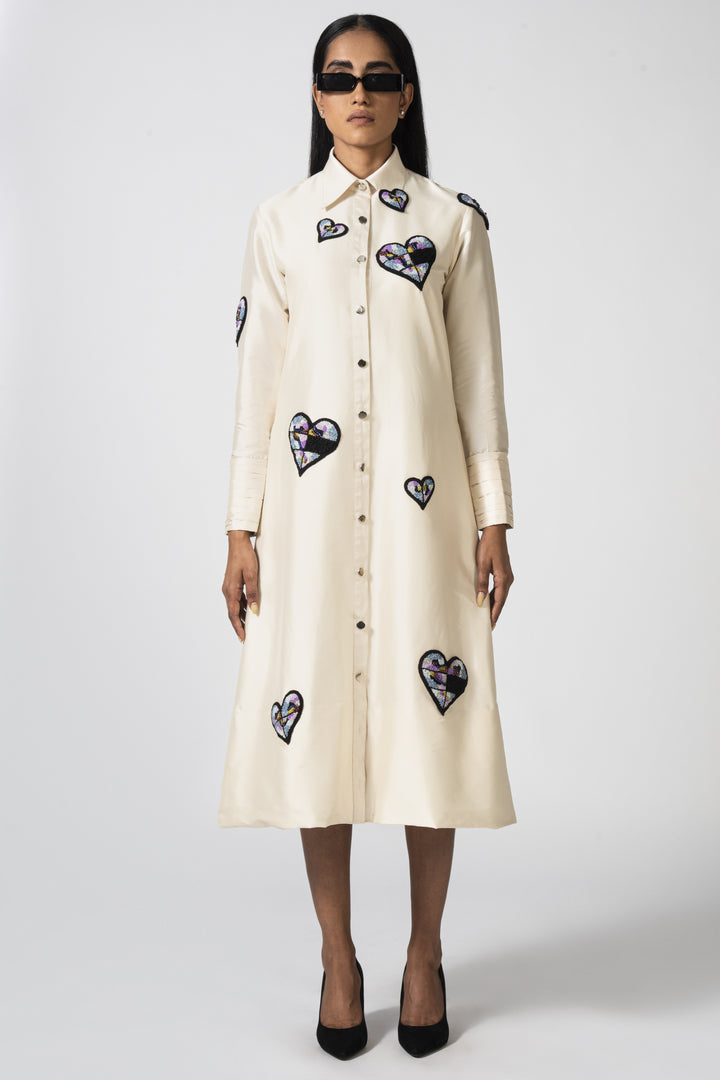 Brezza Hearts Dress