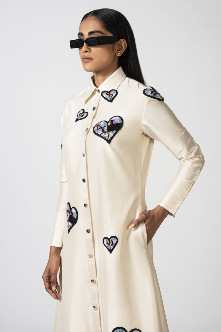 Brezza Hearts Dress