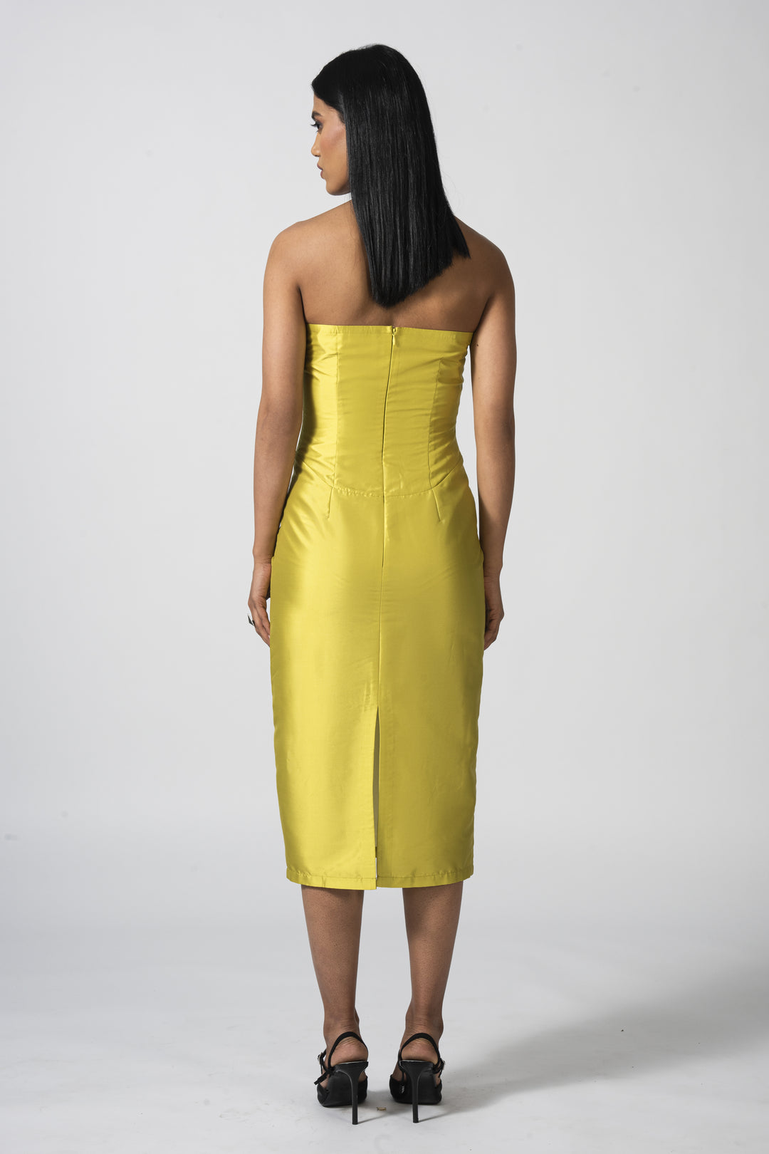 Electric Glow Bodycon Dress