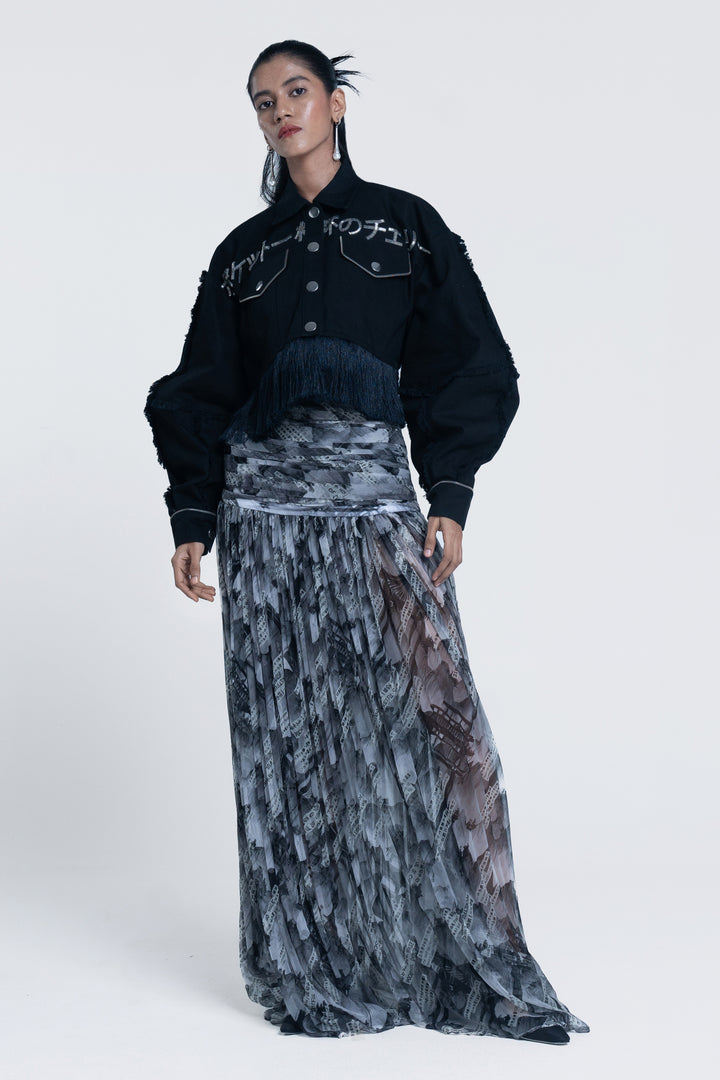 Dark Halo Cropped Jacket