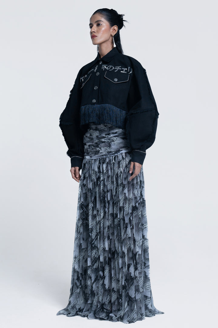 Dark Halo Cropped Jacket