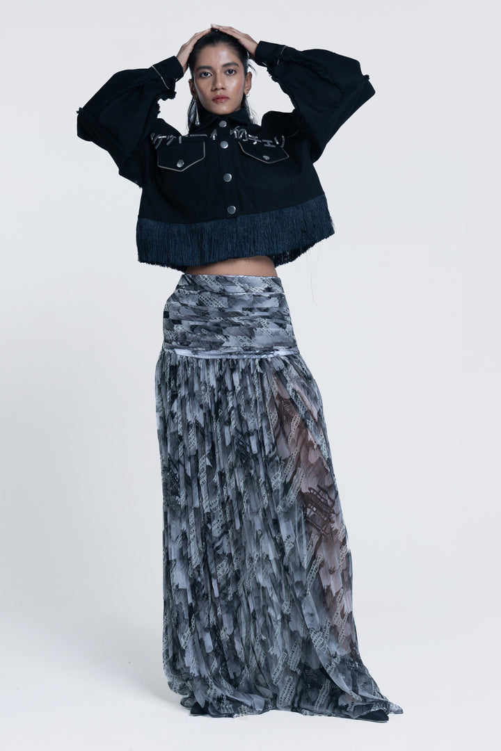 Dark Halo Cropped Jacket