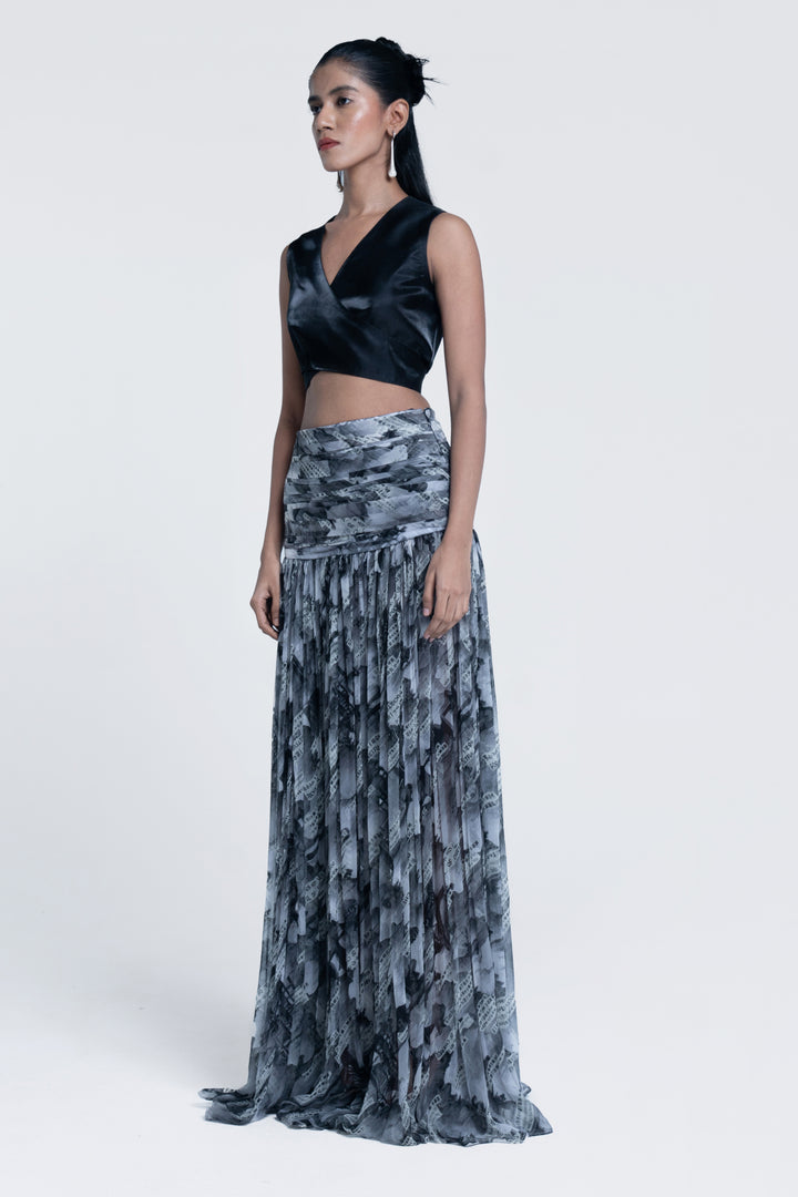 Sumi Gazette Gathered Skirt