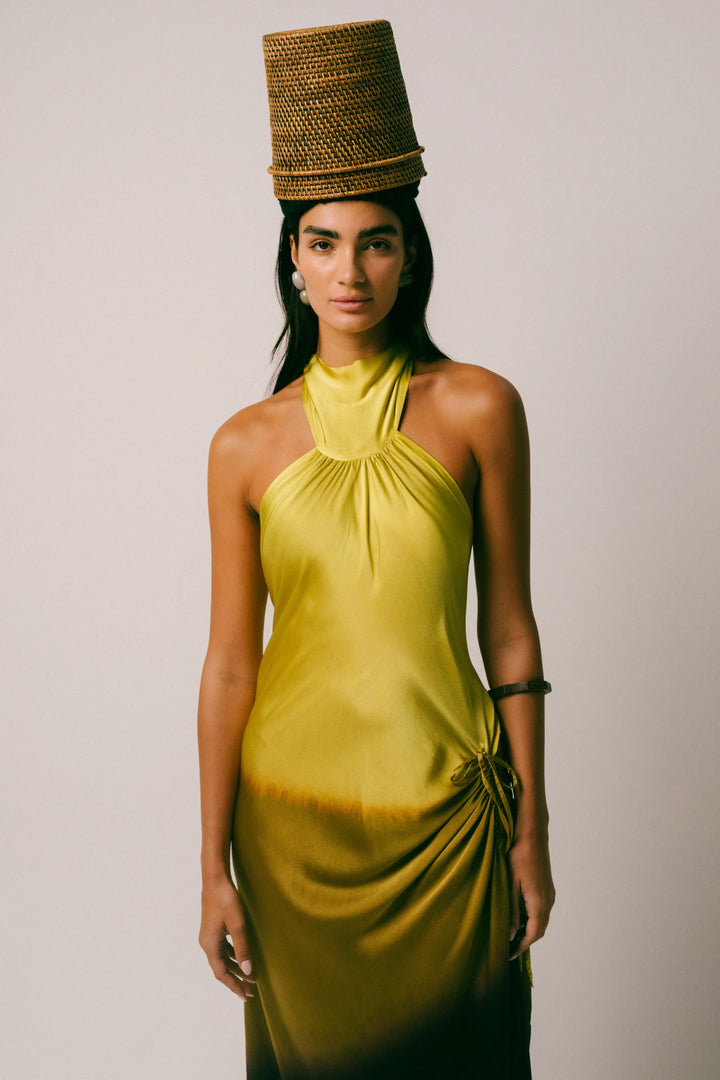 Purnama Silk Dress