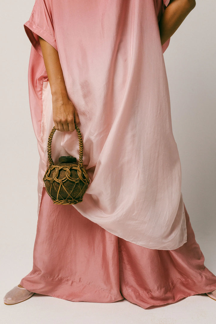 Bayu Silk Kaftan Set
