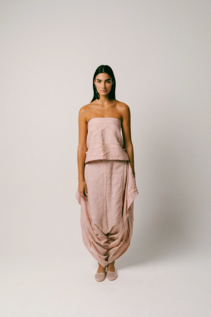 Pagi Linen Dhoti Set