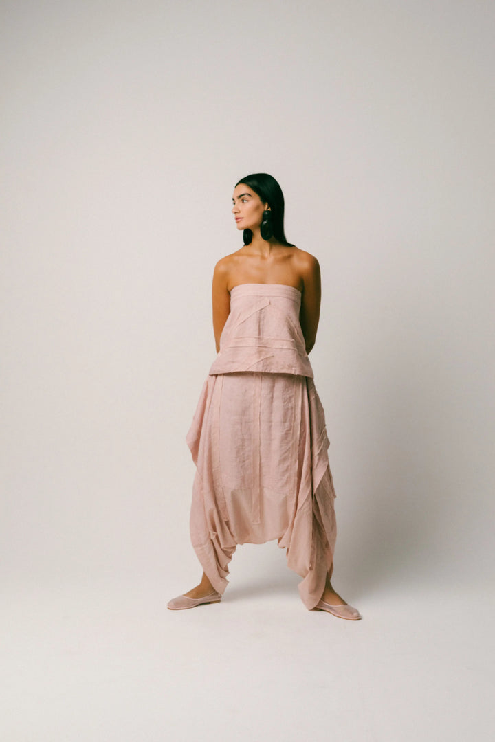 Pagi Linen Dhoti Set