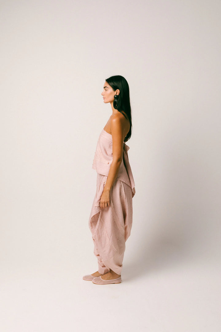 Pagi Linen Dhoti Set
