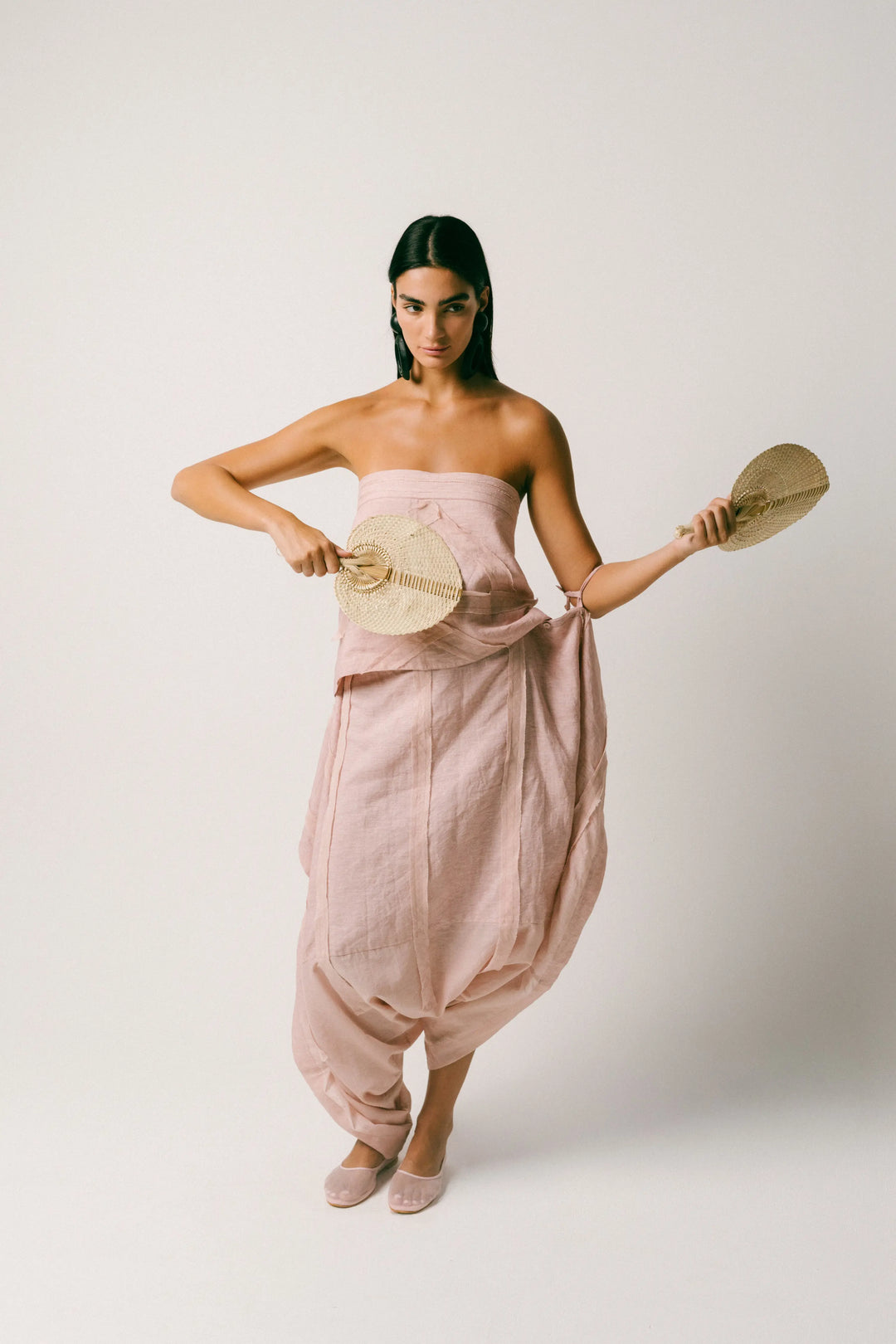 Pagi Linen Dhoti Set