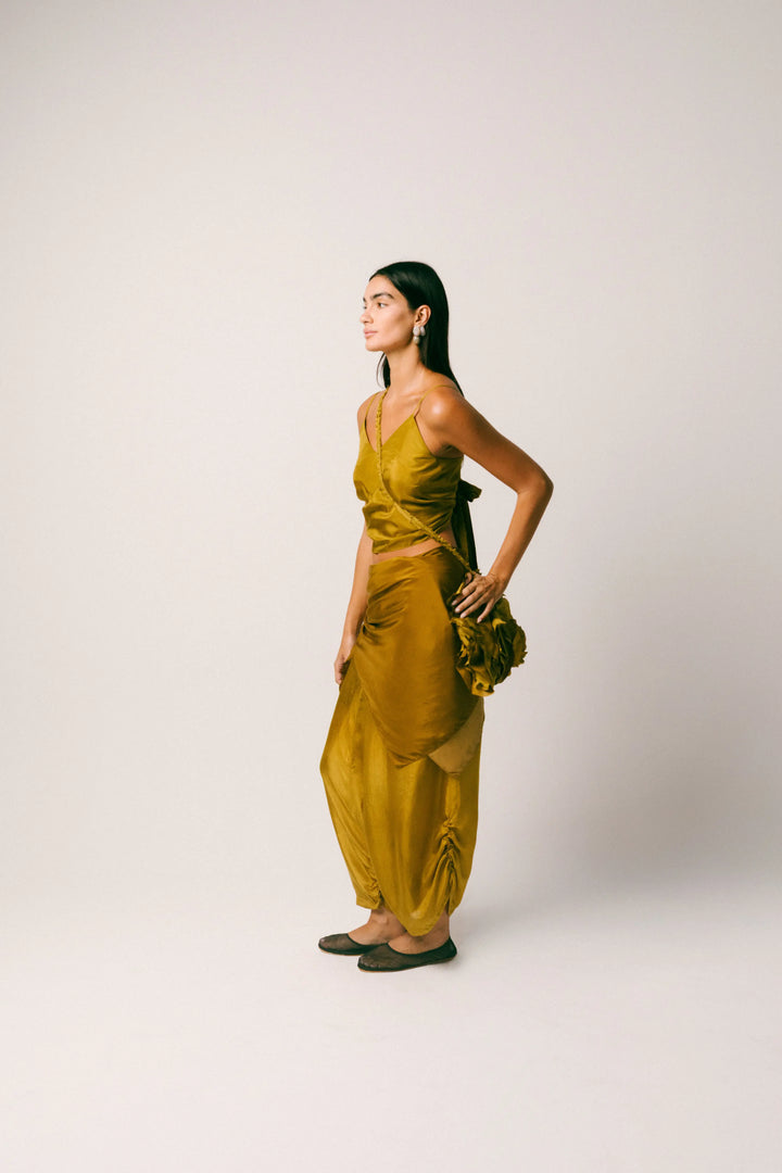 Rimba Silk Dhoti Set