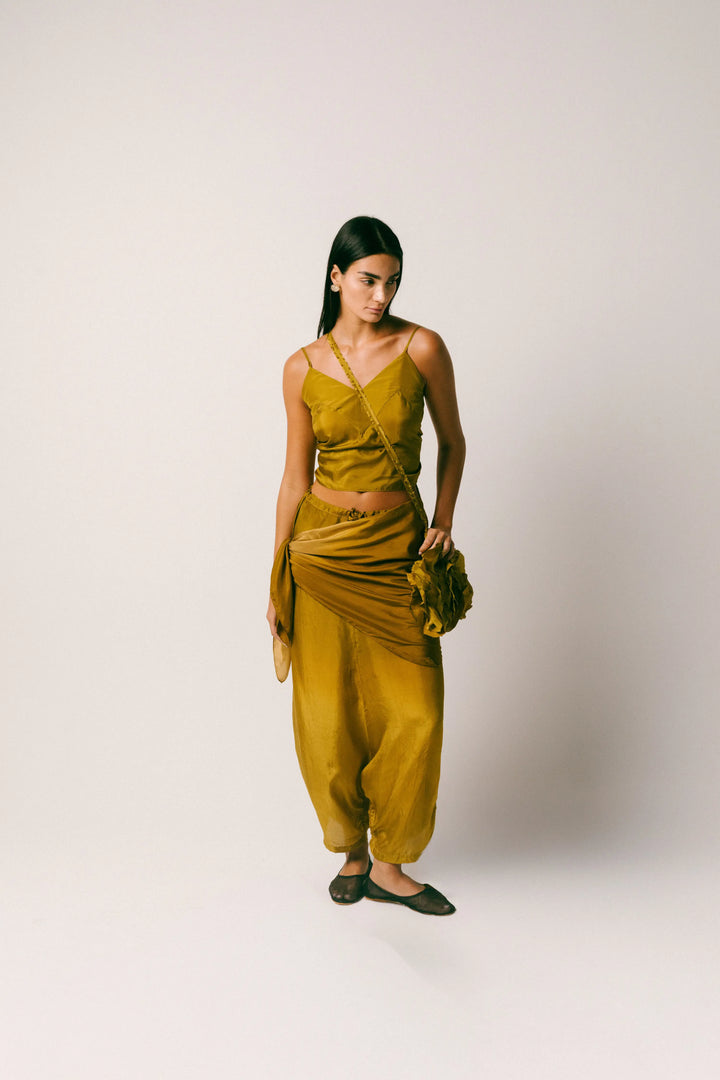 Rimba Silk Dhoti Set