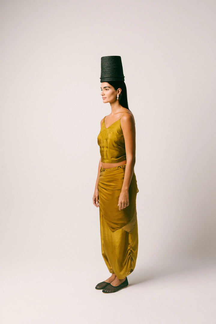 Rimba Silk Dhoti Set