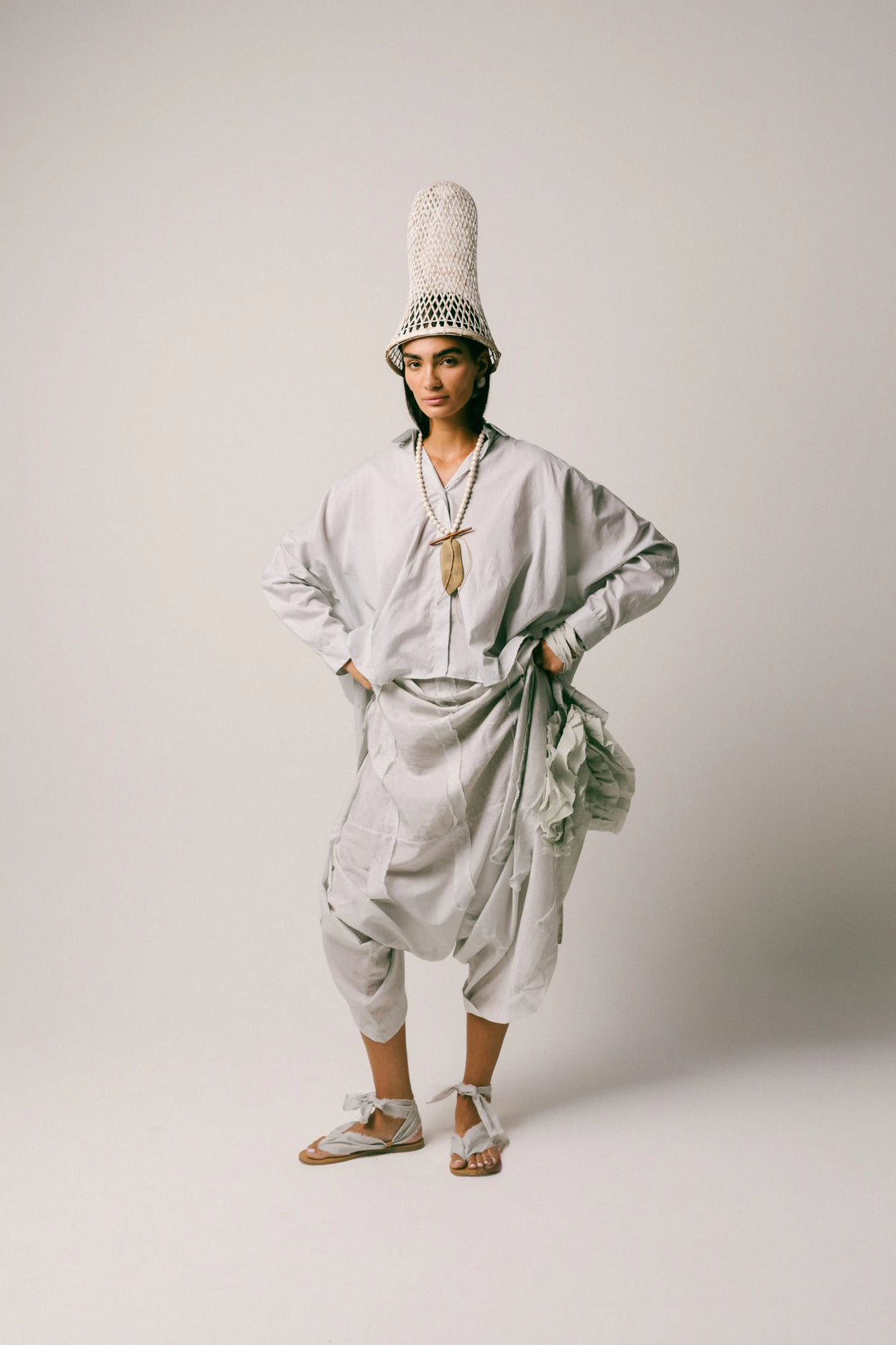 Embun Cotton Dhoti Set