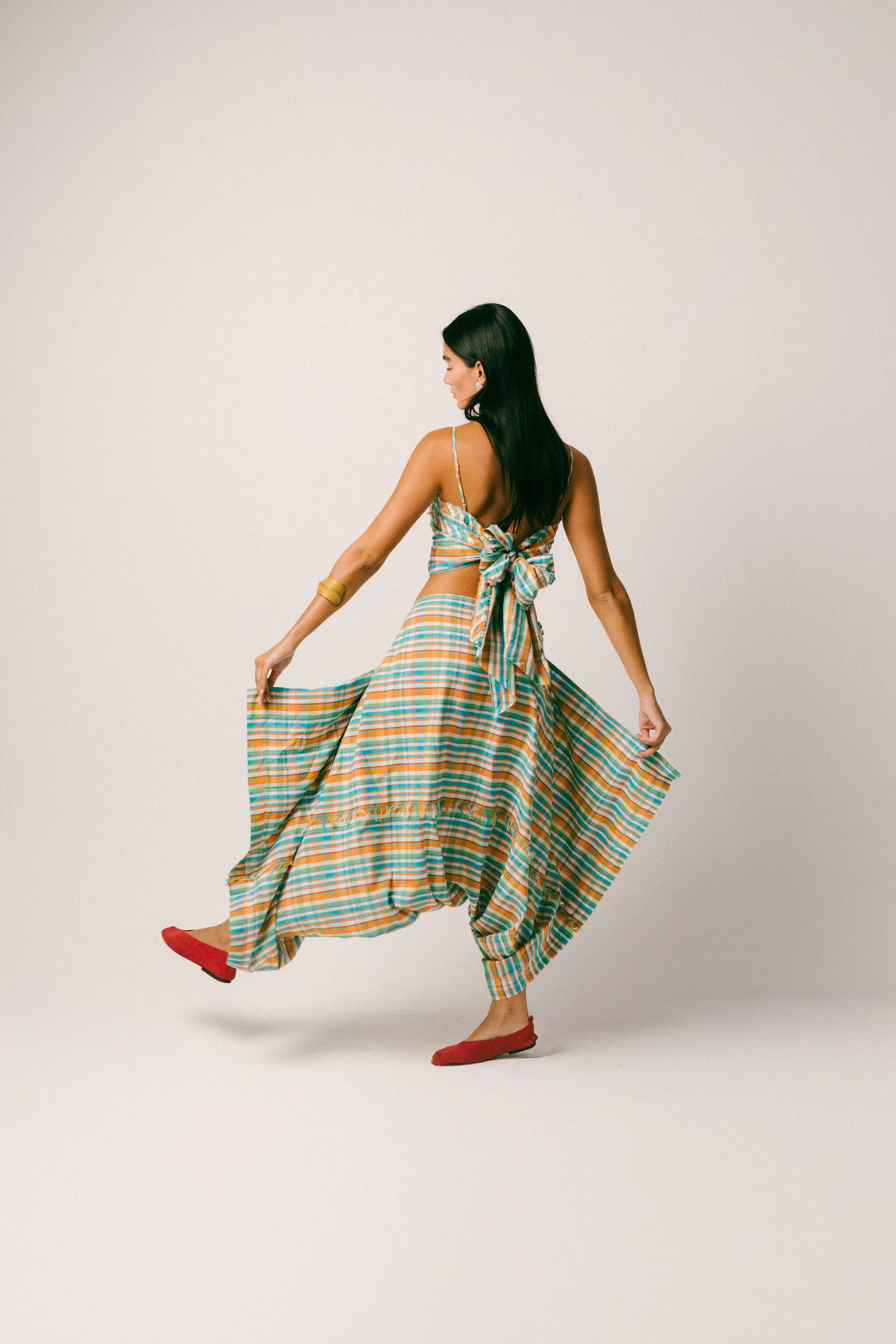 Rindu Cotton Dhoti Set