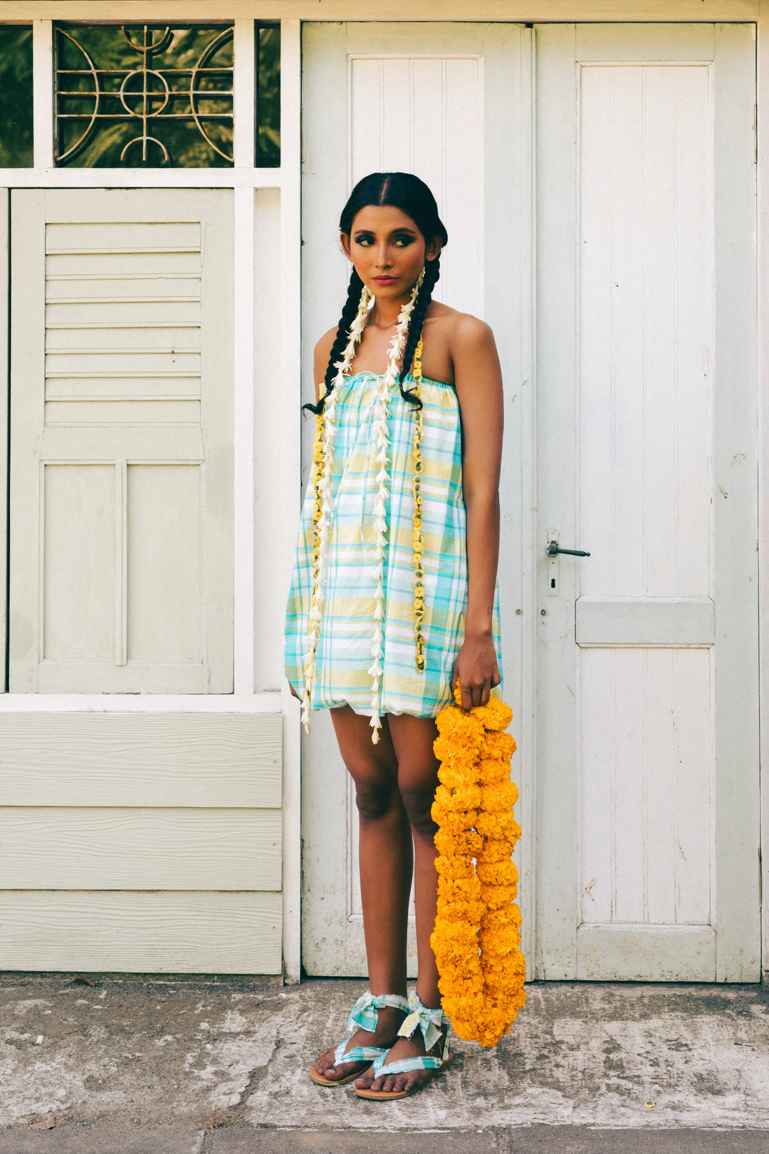 Pelangi Cotton Balloon Dress
