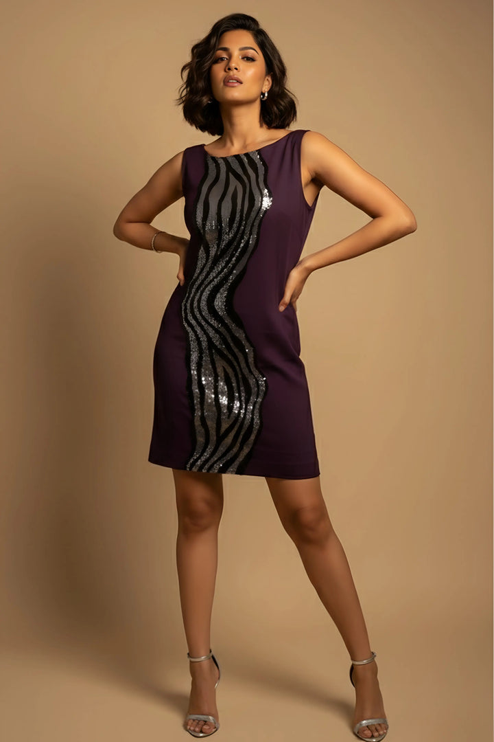 Zebra Shift Dress