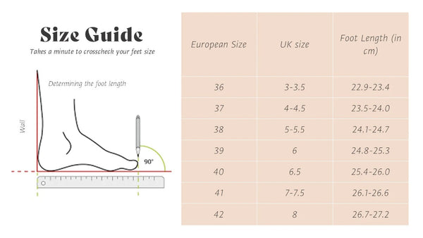 Size Chart (cm)