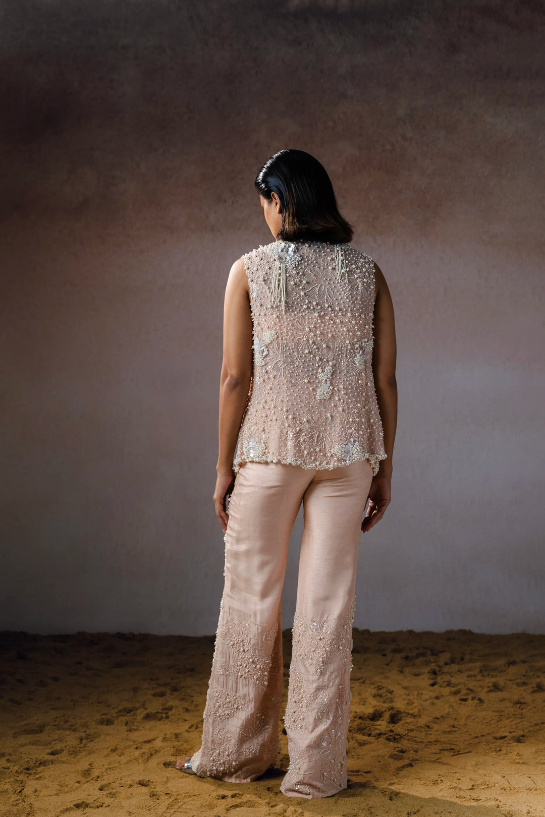 "Paleleaf" Jacket, Bustier & Pants