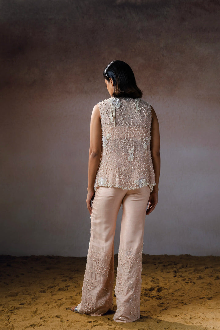"Paleleaf" Jacket, Bustier & Pants