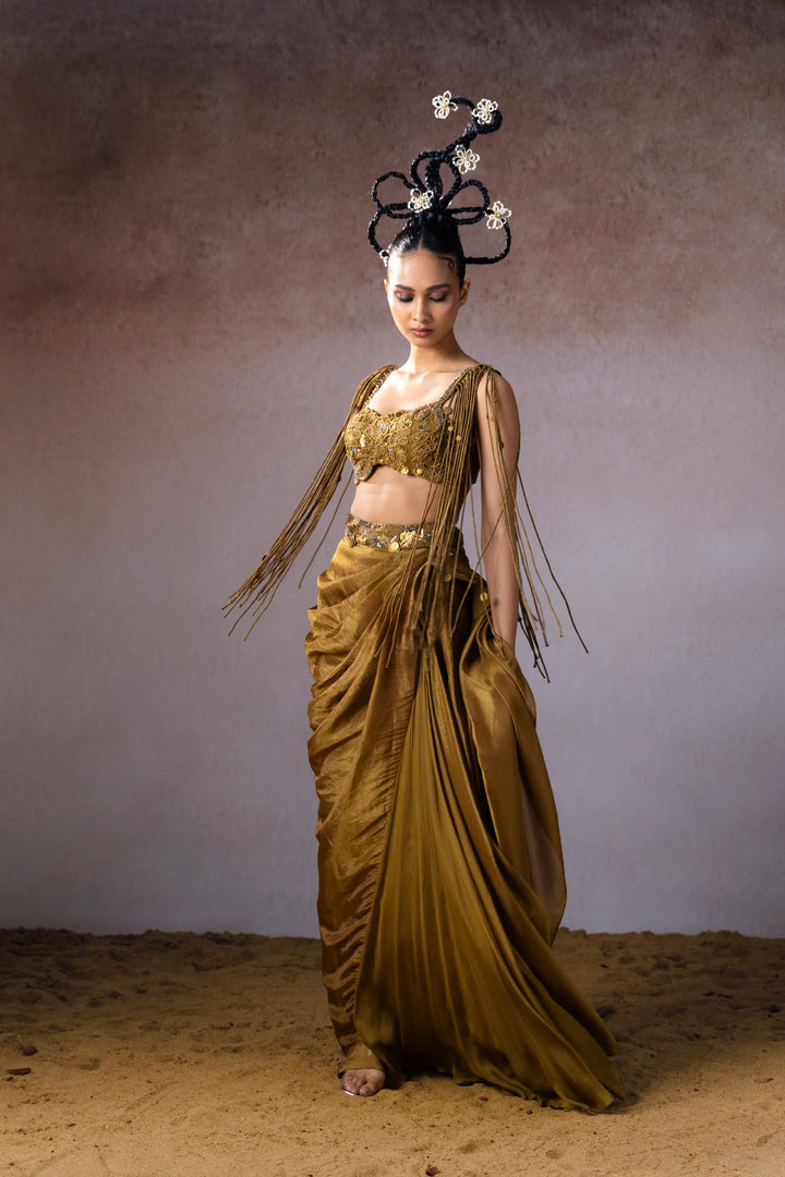 "Cravenne" Skirt with Bralette