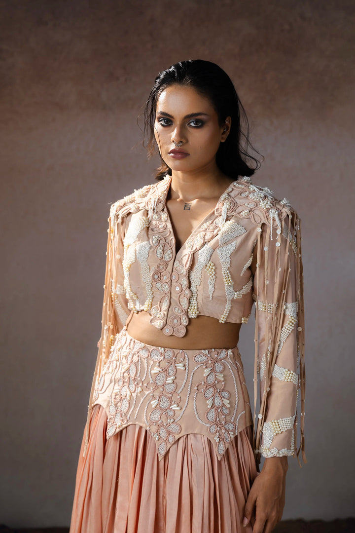"Flintris" Jacket With "Vallow" skirt