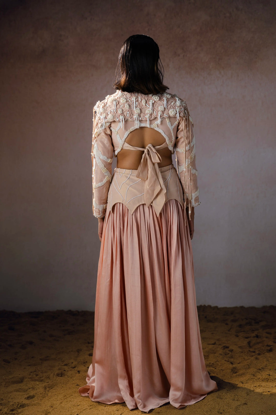 "Flintris" Jacket With "Vallow" skirt
