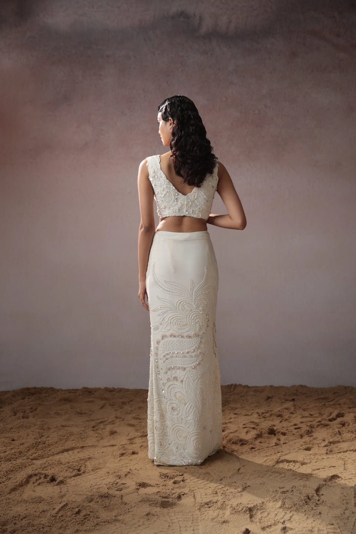 "Eirden" skirt with blouse