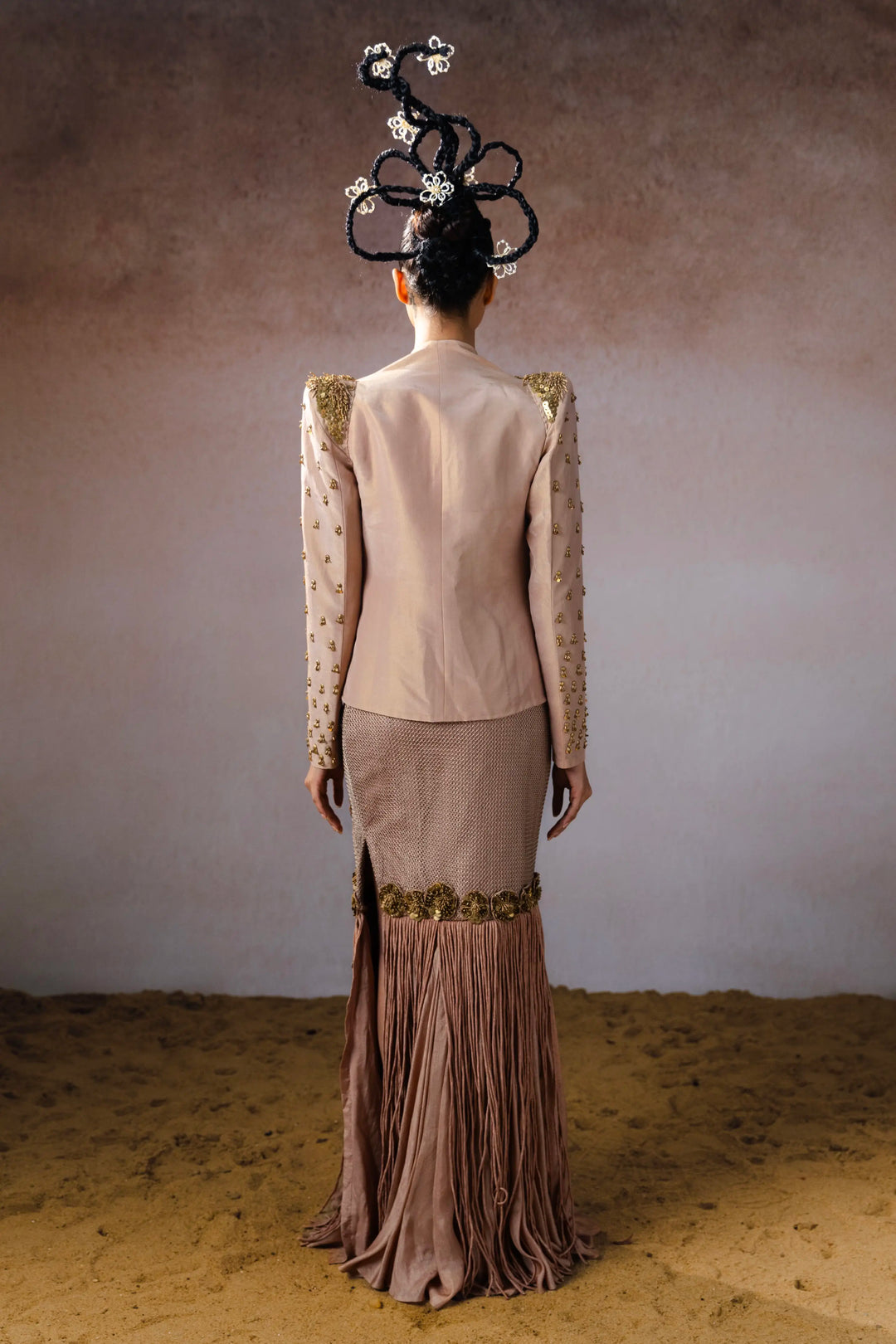 "Shroud" Jacket, bustier & "Brymere" skirt