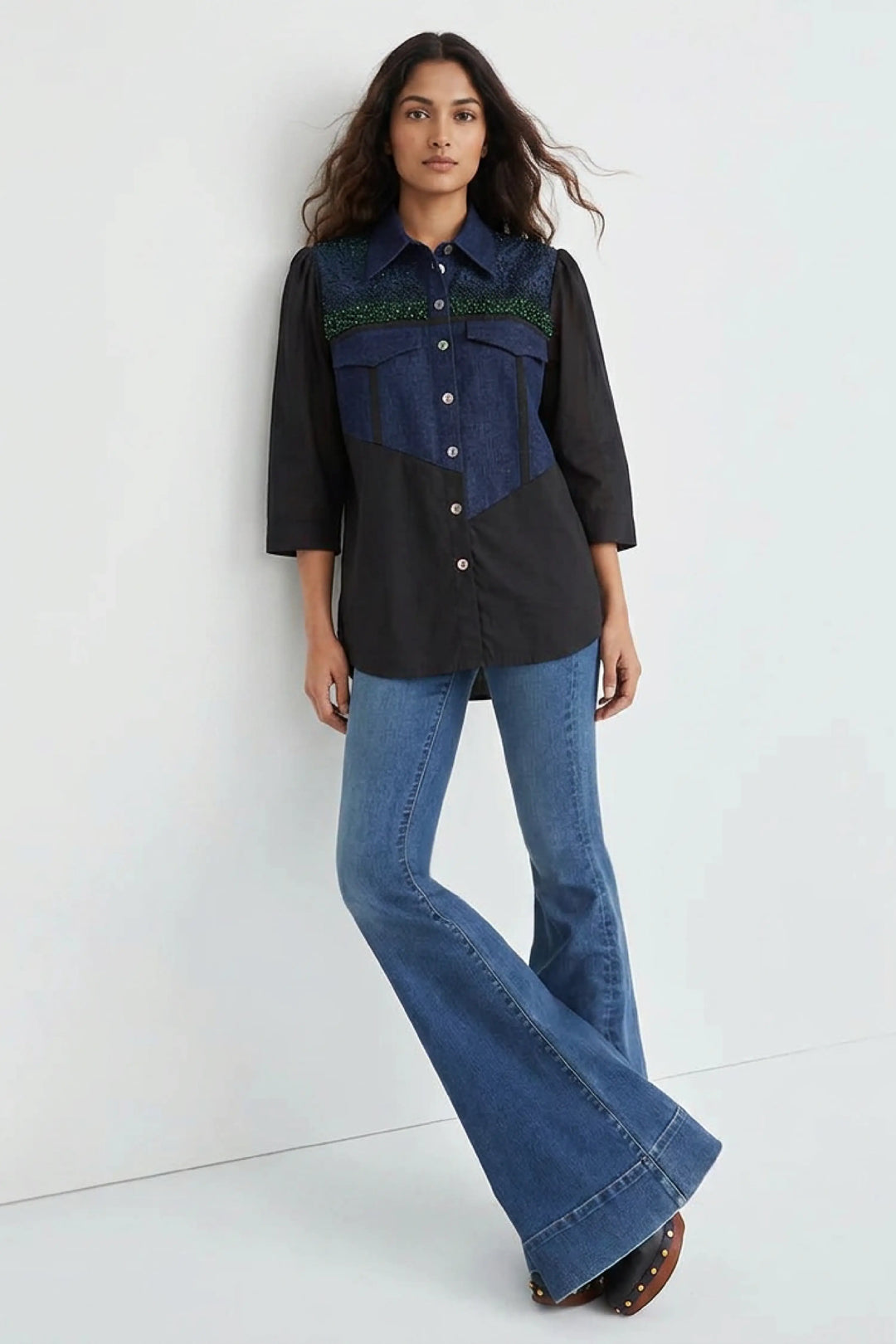 The Noir Denim Shirt